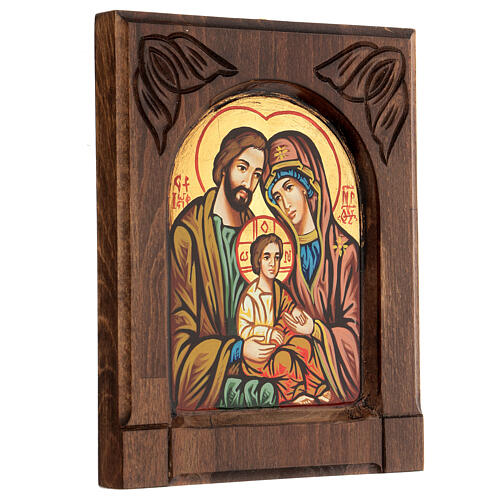 Byzantine icon of the Holy Family 3