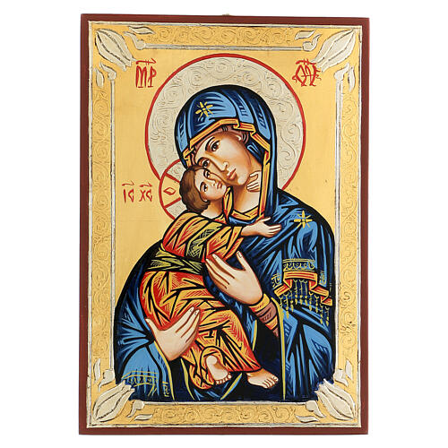 Icone roumaine Vierge de Vladimir 1