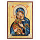 Icona rumena Vergine di Vladimir s1