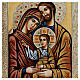 Icon of the Holy Family with strass s2