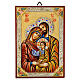 Icona Sacra Famiglia strass s1