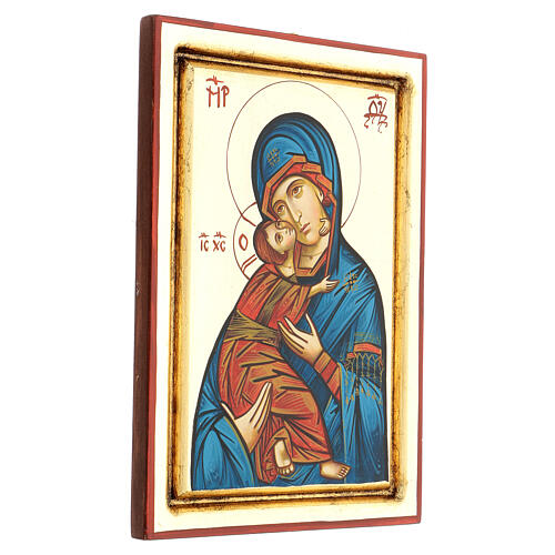 Ikone Gottesmutter von Wladimir der Zärtlichkeit 3