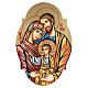 Icona Sacra Famiglia ovale s1