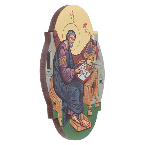 Ikone Heiliger Markus ovale Form 2
