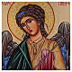 Icona Arcangelo Gabriele dipinta a mano 24x18 cm Romania s2