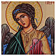 Icon Angel Gabriel hand painted 24x18 cm Romania s2