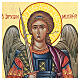 Icon Archangel Michael hand painted 24x18 cm Romania s5