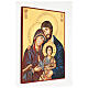 Rumänische Ikone Heilige Familie, 45x30 cm s3