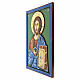 Ícone Jesus Pantocrator entalhado 70x50 cm Roménia s3