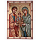 Romanian hand painted icon Holy Family 70x50 cm s1