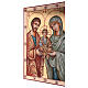 Romanian hand painted icon Holy Family 70x50 cm s3