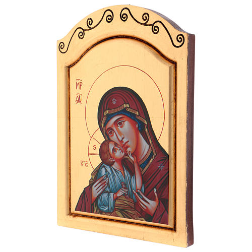 Icône Vierge à l'Enfant sérigraphiée 30x20 cm 3