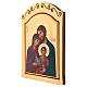 Silkscreen icon Holy Family 30x20 cm s3