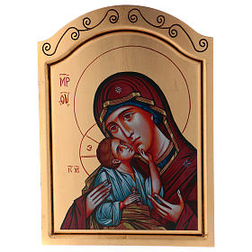 Ikona 45x30 cm Madonna z Dzieciątkiem serigrafia