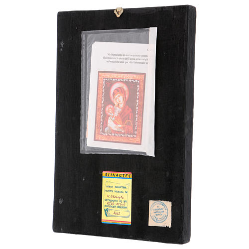 Romanian icon of Mother of God 40X30 cm 3