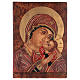 Icona Madre di Dio Kasperovskaja 35x30 cm dipinta Romania s1