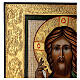 Icône Le Sauveur Christ Pantocrator peinte en Roumanie 28x28 cm s3