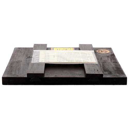 Christ Savior Pantocrator Icon, painted in Romania 28x28 cm 5