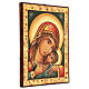 Mother of God Kasperovskaja icon 30x20 cm painted in Romania s3