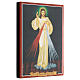 Divine Mercy icon printed on wood 25x20 cm s3