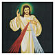 Icona stampata Gesù Misericordioso legno 25x20 cm s2