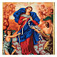 Icon Mary Undoer of Knots on wood golden frame 25x20 cm s2
