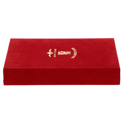 Icono Madre de Dios Donskaja rumano pintado a mano 24x18 cm 5