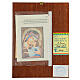 Icona Madre di Dio Kievo Bratskaja rumena dipinta a mano 24x18 s4