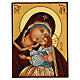 Ícone romeno Mãe de Deus Kievo Bratskaya pintado à mão 24x18 s1
