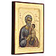 Icona Litografia 20x30 cm San Giuseppe fondo oro s3