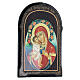 Lacca russa Madonna Jirovitskaya 18x14 cm s2