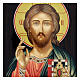 Russische Lackkunst, Ikone, Christus Pantokrator, 25x20 cm s2
