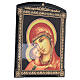 Russische Lackkunst, Ikone, Gottesmutter von Igorevskaya, 25x20 cm s3