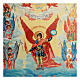 Archangel Michael icon Russian lacquer 25x20 cm s2