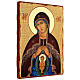 Russian icon, Mary Helper in Childbirth, 16.5x12 in, découpage s3