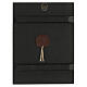 Icona russa Gesù Pantocratore Black and Gold 30x20 cm s4