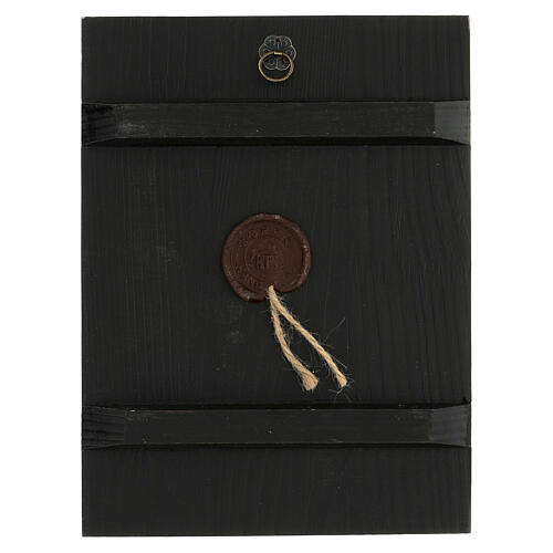 Ikona rosyjska Matki Bożej Źródła Życia, Black and Gold,  30x20 cm 4