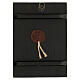 Icona russa Black and Gold Angelo Custode 18x24 cm s4