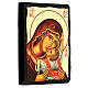 Russian icon Kardiotissa Black and Gold 14x18 cm s3