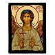 Guardian Angel icon Black and Gold style 14x18 cm s1