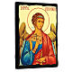Black and Gold icon of the Guardian Angel, 7x9 in s3