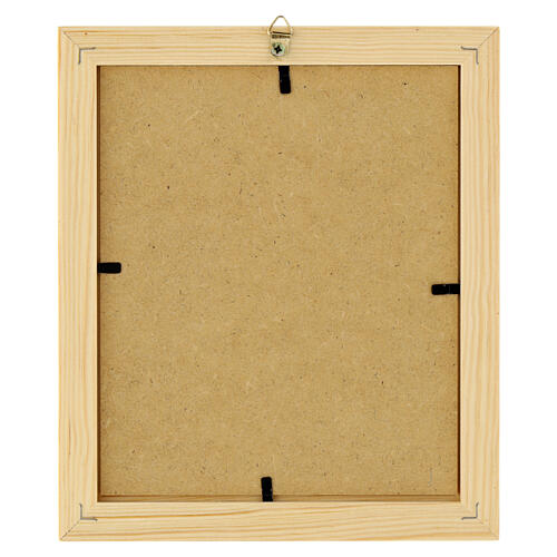 Ikone, Madonna von Kazanskaya, Holz und Bernstein, 21x18 cm 3