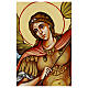 Icona San Michele dipinta a mano Romania 80x50 cm s2