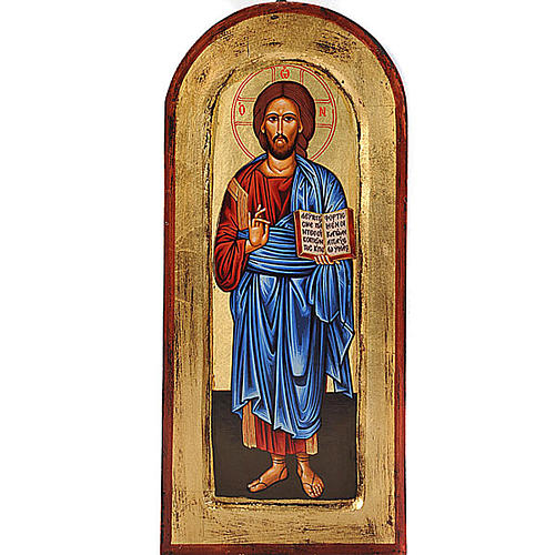 Icona serigrafata Cristo Pantocratico 1