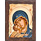 Icona Madre di Dio della tenerezza veste blu s1