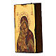 Icona sacra Madre Dio della tenerezza manto rosso s2