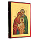 Icona greca serigrafata Sacra Famiglia s3