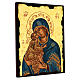 Ikona Matka Boża Czuła płaszcz niebieski Grecja s3
