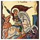 Icon of Saint George with red mantle s2