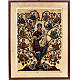 Icona Grecia serigrafia Albero di Jesse 31x24 s1